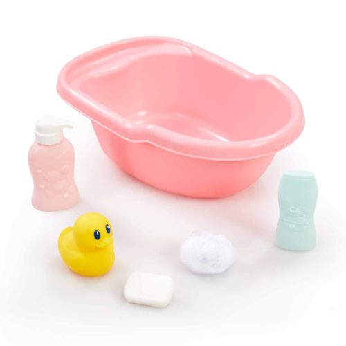 Cupcake Dolly Bath Set