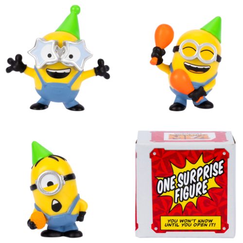 Despicable Me 4 Minions Party Bus Bunch 4 Figure Pack
