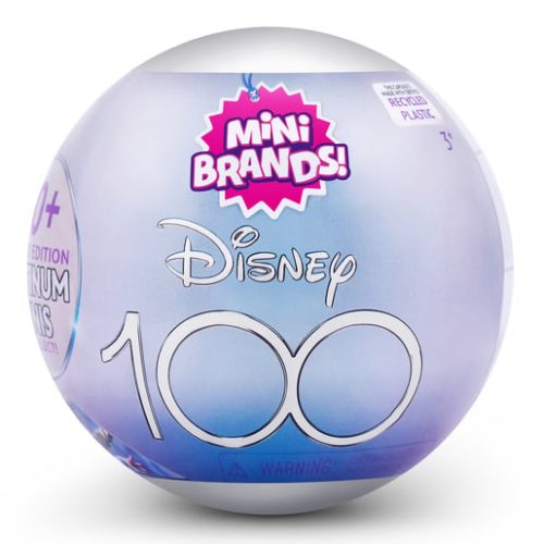 Disney 100 Mini Brands Limited Edition Platinum Capsule by ZURU (Styles Vary)