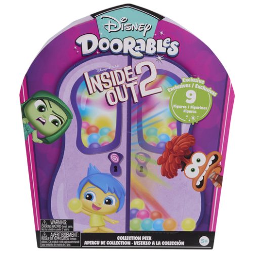 Disney Doorables Inside Out 2 Exclusive Mystery 9 Figure Pack (Styles Vary)