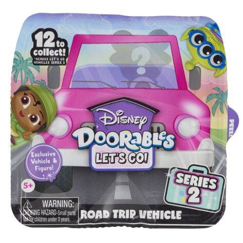 Disney Doorables Let’s Go! Series 2 Exclusive Vehicle and Figure Set (Styles Vary)