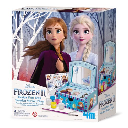 Disney Frozen 2 Design Your Own Wooden Mirror Chest Craft Set
