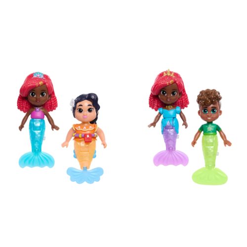 Disney Junior Ariel Surprise Colour Changing 2 Figure Pack (Styles Vary)