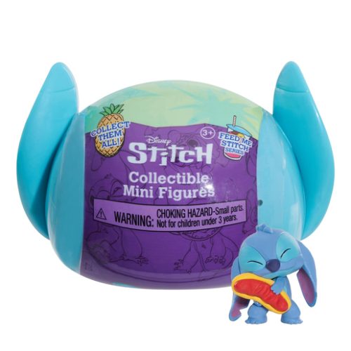 Disney Lilo & Stitch – Stitch ‘Feed Me’ Series Collectible Mini Figure Capsule (Styles Vary)