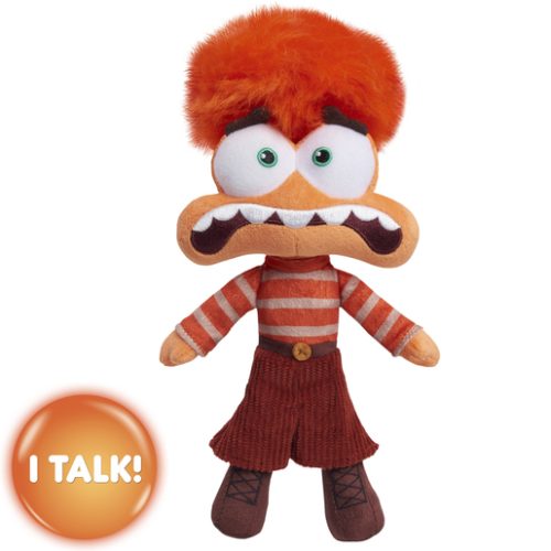 Disney Pixar Inside Out 2 Anxiety Talking Soft Toy