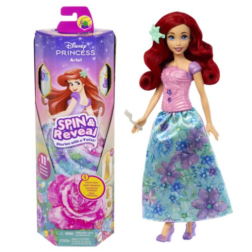 Disney Princess Spin & Reveal Ariel Fashion Doll