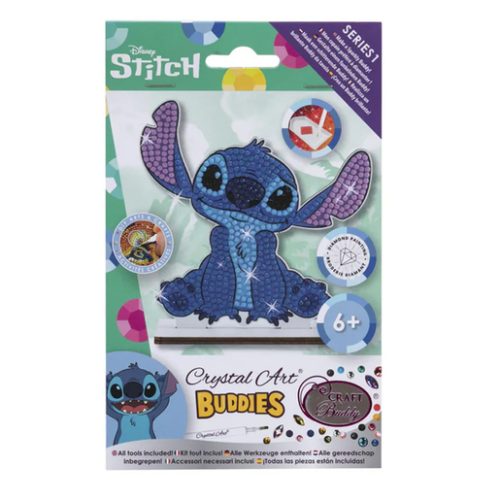 Disney Stitch Crystal Art Buddy Craft Set