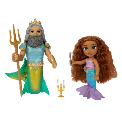 Disney The Little Mermaid – Ariel and King Triton Petite Gift Set