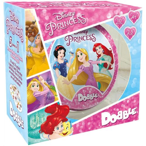 Dobble Disney Princess Games – 5 Games In 1