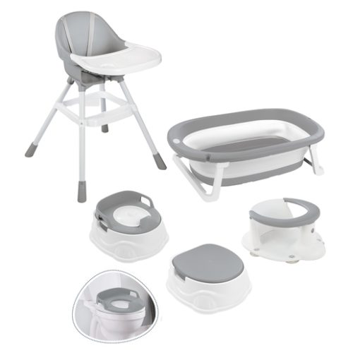 Dolu Baby 6-in-1 Potty Highchair & Bath Set