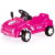 Dolu Pedal Powered Unicorn Pink Race Car with Working Horn