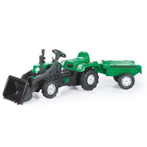 Dolu Ranchero Tractor & Scoop Ride on – Green