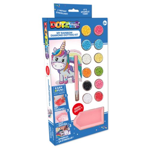 Dotzies My Rainbow Diamond Dotting Craft Set 
