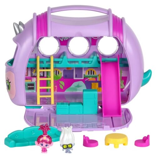 DreamWorks Trolls Band Together Mineez – Rhonda Play & Display Case Playset