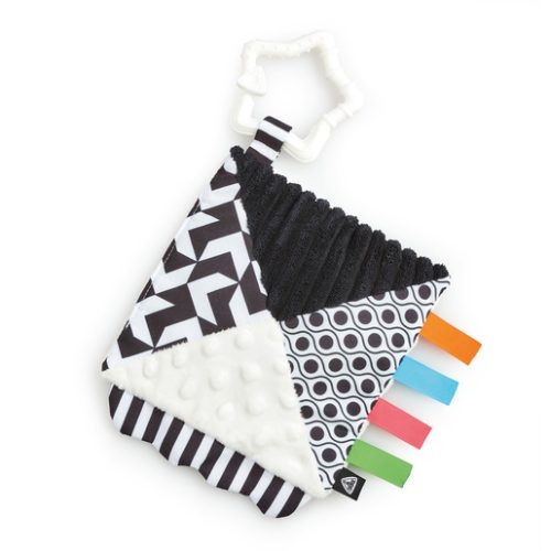 Early Learning Centre Black & White Sensory Square Pram Toy