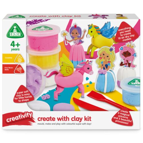 Early Learning Centre Create with Clay Kit – Princess and Unicorns