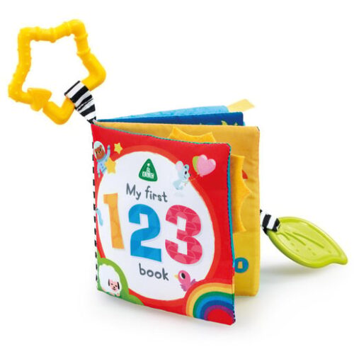 Early Learning Centre My First 123 Book Sensory Pram Toy
