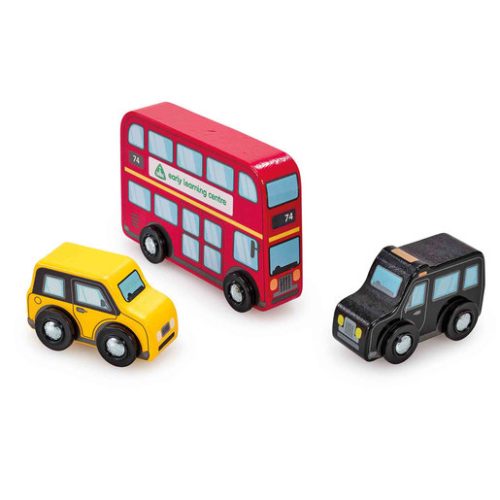 Early Learning Centre Wooden London Vehicles