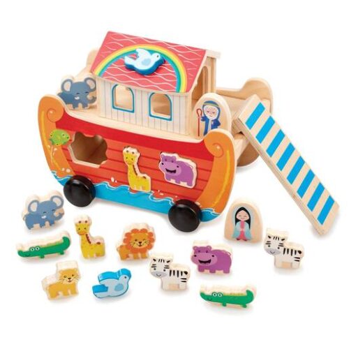 Early Learning Centre Wooden Noah’s Ark Shape Sorter