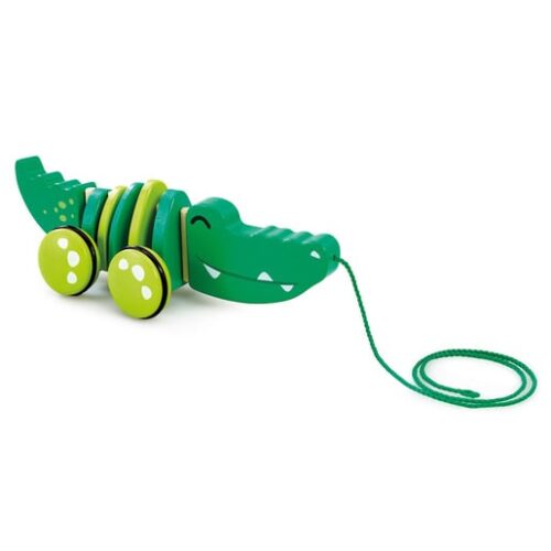 Early Learning Centre Wooden Pull Along Crocodile