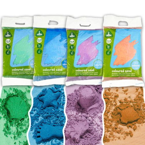 Early Learning Centre Coloured Play Sand – 4 x 5kg bags – Free Delivery