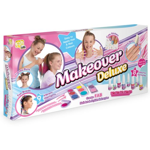 Fab Lab Makeover Deluxe Nail Art and Hairstyle Craft Kit