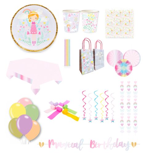 Fairy Mega Party Kit – 133 Pieces