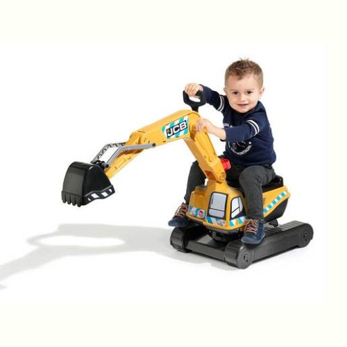 Falk JCB Digger Ride On & Helmet