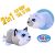 FlipaZoo Mushmillows – Polar Bear and Husky 2-in-1 Soft Toy