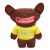 Fuggler FuggGlow Grin Grin Soft Toy – Brown