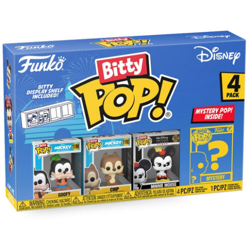 Funko Bitty Pop! Disney – Goofy 4 Pack Mini Vinyl Figures