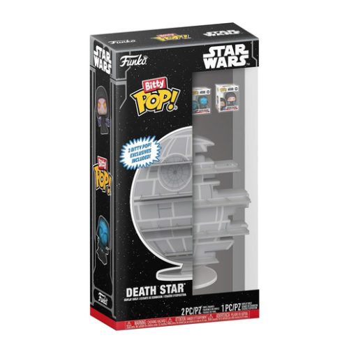 Funko Bitty Pop! Display Star Wars Death Star with Emperor Palpatine and Darth Vader Mini Vinyl Figures