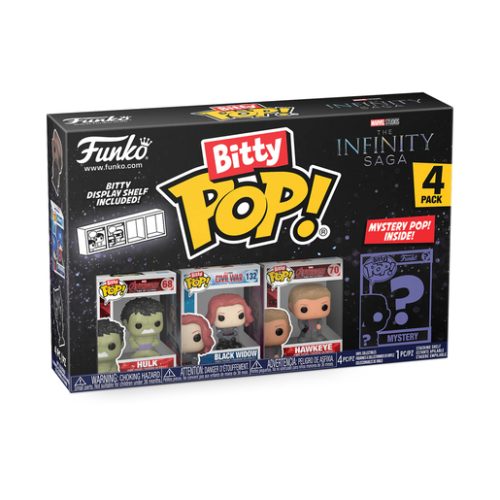 Funko Bitty Pop! Marvel – Hulk 4 Pack Mini Vinyl Figures