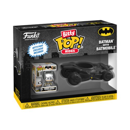 Funko Bitty Pop! Rides – Batman Vinyl Figure and Batmobile