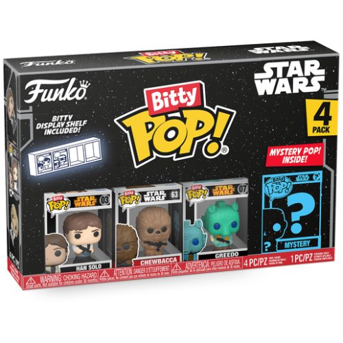 Funko Bitty Pop! Star Wars – Han Solo 4 Pack Mini Vinyl Figures