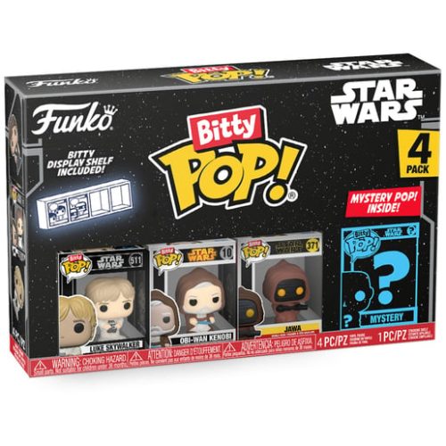 Funko Bitty Pop! Star Wars – Luke Skywalker 4 Pack Mini Vinyl Figures