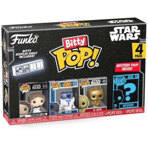 Funko Bitty Pop! Star Wars – Princess Leia 4 Pack Mini Vinyl Figures
