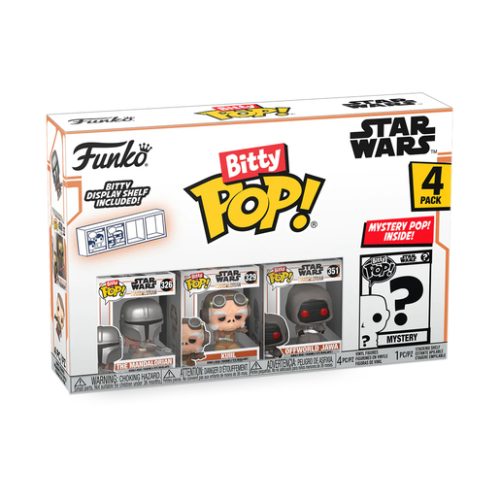 Funko Bitty Pop! Star Wars – The Mandalorian 4 Pack Mini Vinyl Figures