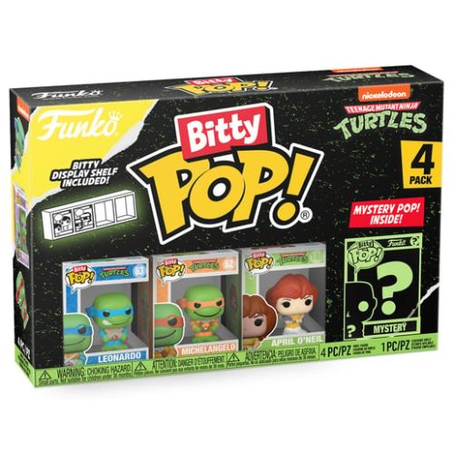Funko Bitty Pop! Teenage Mutant Ninja Turtles – Leonardo 4 Pack Mini Vinyl Figures