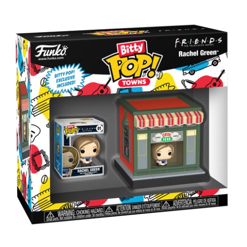 Funko Bitty Pop! Towns Friends Rachel Green Vinyl Figure and Central Perk