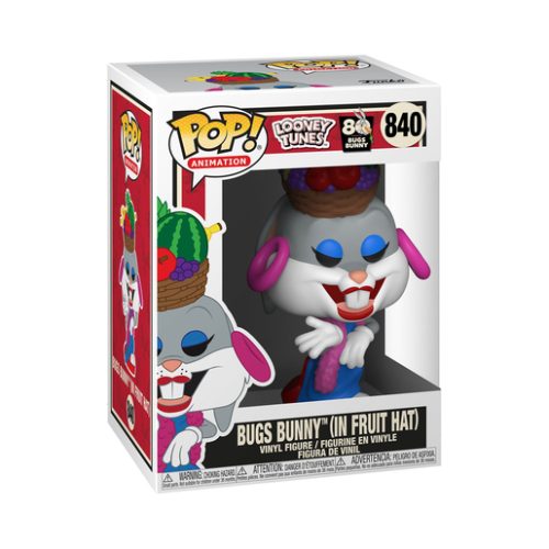 Funko Pop! Animation: Looney Tunes – Bugs Bunny with Fruit Hat Vinyl Figure