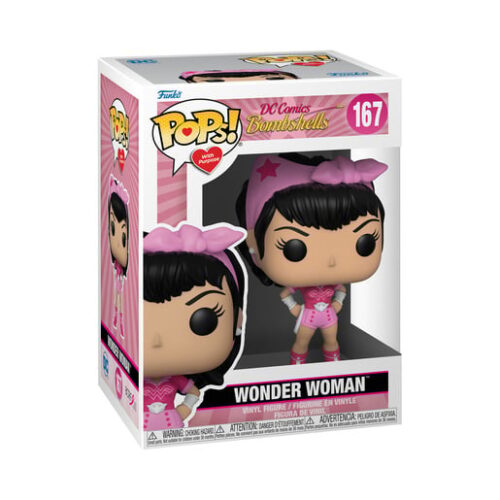 Funko Pop! DC Comics Bombshells – WW Vinyl Figure (Breast Cancer Awareness)