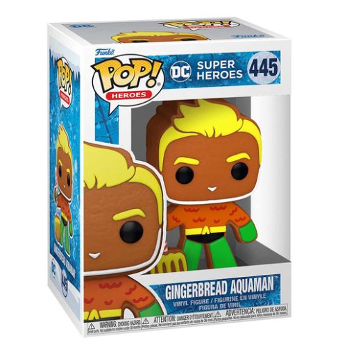 Funko Pop! Heroes DC Superheroes – Gingerbread Aquaman Vinyl Figure