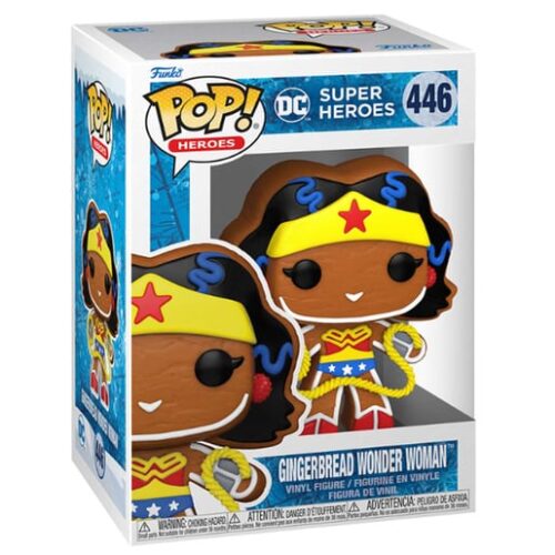 Funko Pop! Heroes DC Superheroes – Gingerbread Wonder Woman Vinyl Figure