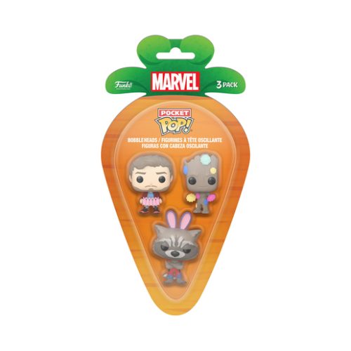Funko Pop! Pocket Pop! Guardians of the Galaxy Easter 3 Pack Vinyl Figures