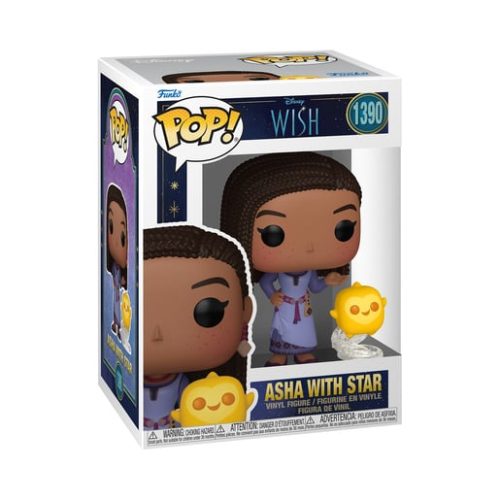 Funko Pop! Wish – Asha with Star Vinyl Figure