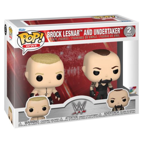 Funko Pop! WWE – Brock Lesnar and Undertaker Vinyl Figures