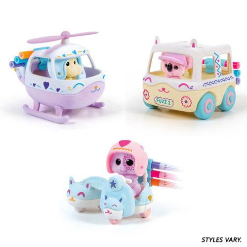 Fuzzikins On the Move Decorate your Own Character Craft Set (Styles Vary)