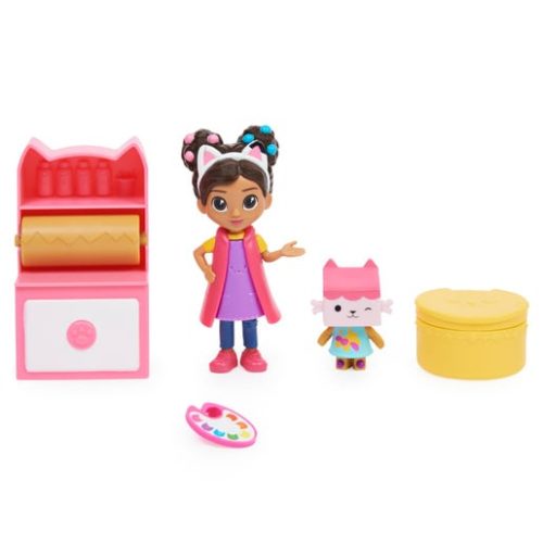 Gabby’s Dollhouse – Gabby’s Art Studio Cat-tivity Playset