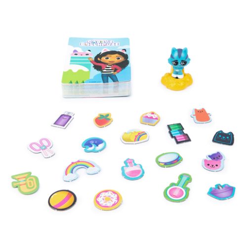 Gabby’s Dollhouse Match-ical Dollhouse Card Game with Collectible Figure